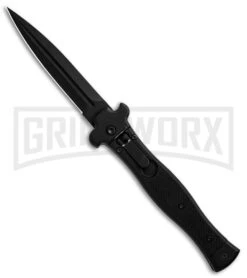 Automatic Knives Shop -Automatic Knives Shop AGA Campolin Zero Black G 10 LL Dagger Swat BP 30460 jr large